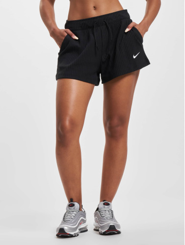 Nike / shorts Ribbed Jersey in zwart