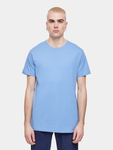 Build Your Brand Männer T-Shirt Round Neck in blau