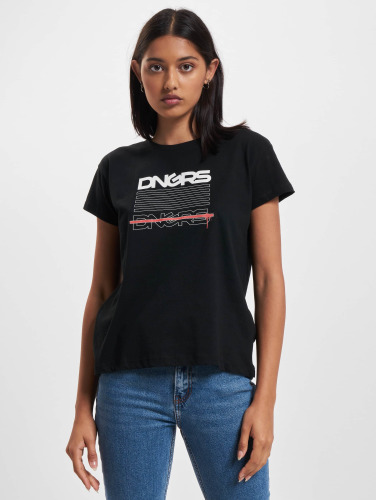 Dangerous DNGRS / t-shirt DNGRS Stripes in zwart