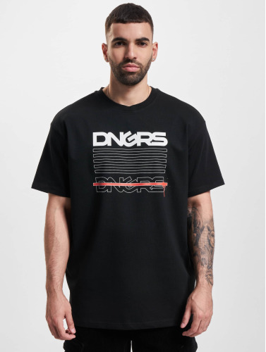 Dangerous DNGRS / t-shirt DNGRS Stripes in zwart