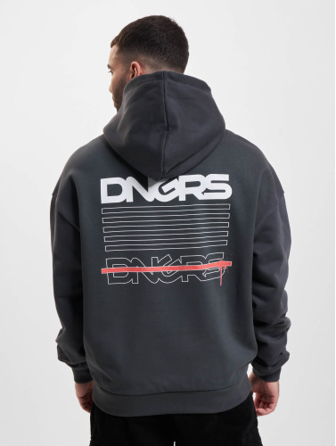 Dangerous DNGRS / Hoody DNGRS Stripes in grijs