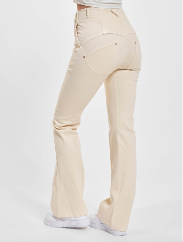 Freddy / High Waisted Jeans Wrup Push Up High Waist Flared in beige