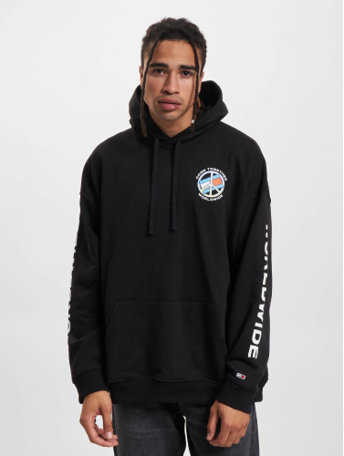 Tommy Jeans / Hoody Together World Peace in zwart
