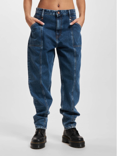 Tommy Jeans / Straight fit jeans Mom Jean Tapered Be 632 in blauw