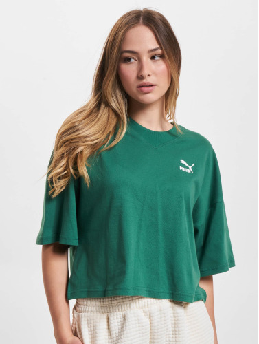 Puma / t-shirt Classics Oversized in groen