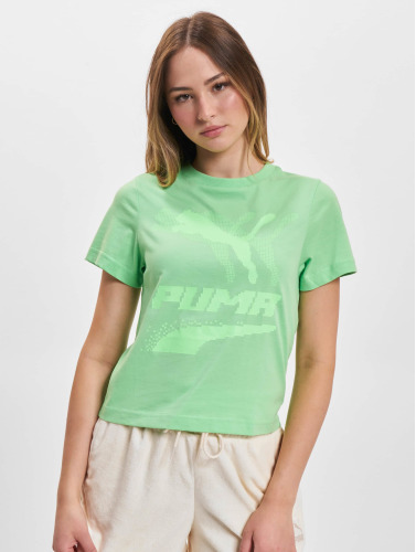 Puma / t-shirt Evide Graphic in groen
