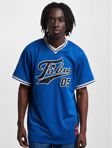 Fubu / t-shirt Varsity Mesh in blauw