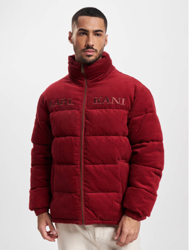 Karl Kani / Gewatteerde jassen Retro Corduroy in rood