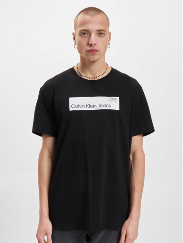 Calvin Klein Jeans / t-shirt Hyper Real Box Logo in zwart