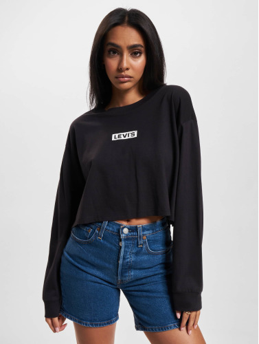 Levi's® / Longsleeve Graphic Crop Reese in zwart