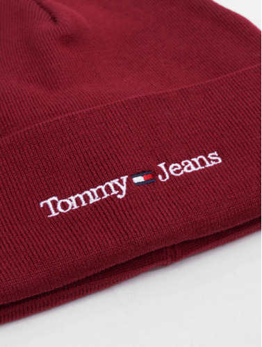 Tommy Jeans / Beanie Sport in rood