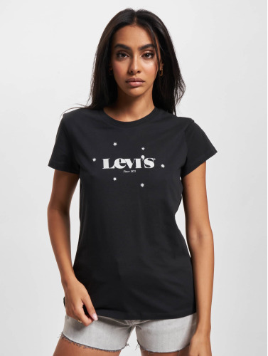 Levi's® / t-shirt The Perfect in zwart