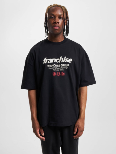 Franchise / t-shirt Connected in zwart