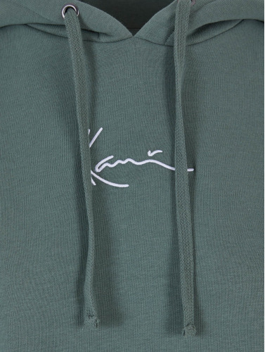 Karl Kani / Hoody Small Signature Essential in groen