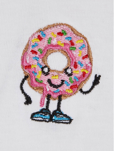 Mister Tee / t-shirt Donut in wit