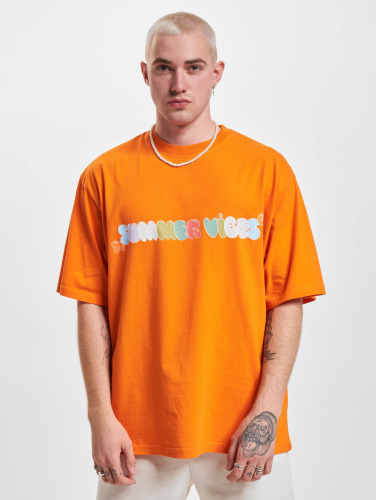 2Y Studios / t-shirt Summer Vibes Oversize in oranje