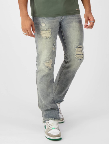 Black Bananas / Straight fit jeans Distressed Denim Straight Fit in blauw