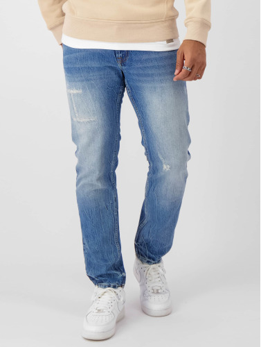 Black Bananas / Straight fit jeans Destroyed Denim Straight Fit in blauw