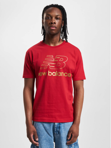 New Balance / t-shirt Logo in rood