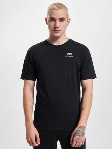 New Balance / t-shirt Essentials Embriodered in zwart