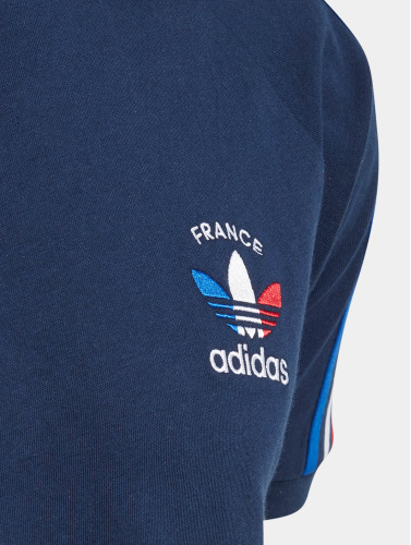 adidas Originals / t-shirt 3 Stripes in blauw