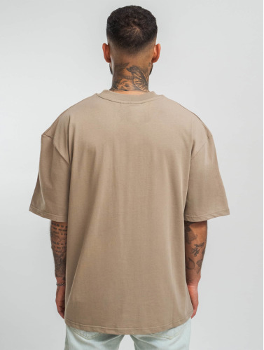 Dropsize / t-shirt Eavy Hd Front Logo in beige