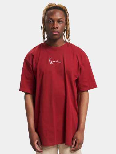 Karl Kani / t-shirt Small Signature Essential in rood