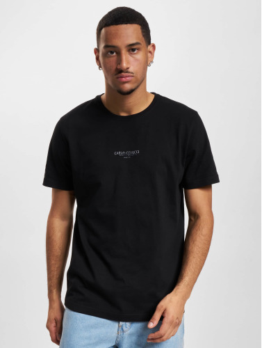 Carlo Colucci / t-shirt Basic Line in zwart