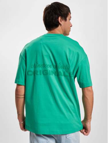 Jack & Jones / t-shirt High Crew Neck in groen