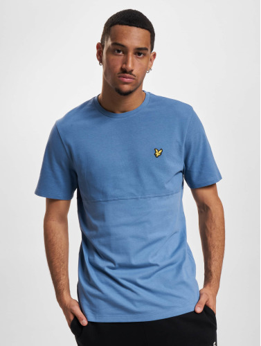 Lyle & Scott / t-shirt Textured in blauw