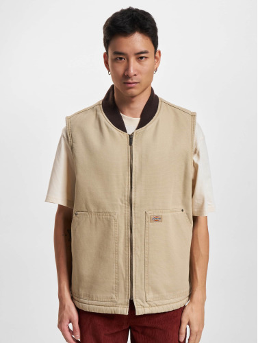 Dickies / Bodywarmer Duck Canvas in beige