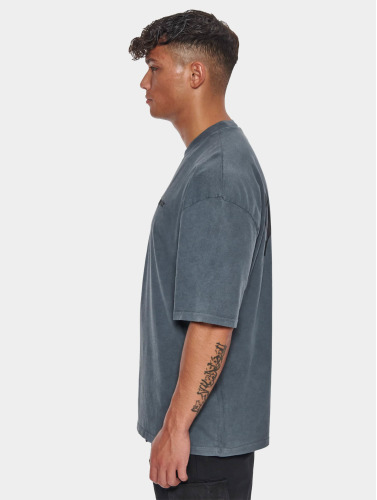 Dropsize / t-shirt Heavy Oversize Backprint in grijs
