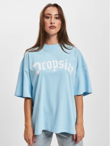 Dropsize / t-shirt Heavy Big Logo in blauw