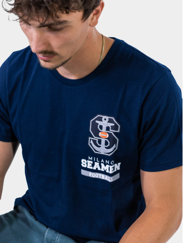 European League Of Football / t-shirt Milano Seamen Essential in blauw