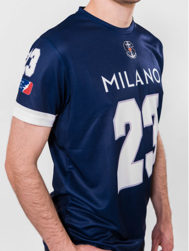 European League Of Football / t-shirt Milano Seamen Fan in blauw