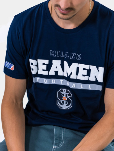 European League Of Football / t-shirt Milano Seamen Identity in blauw