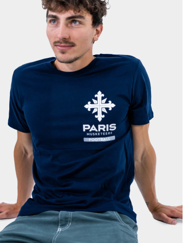 European League Of Football / t-shirt Paris Musketeers Essential in blauw