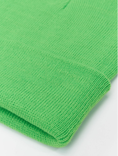 MSTRDS / Beanie Basic Flap in groen