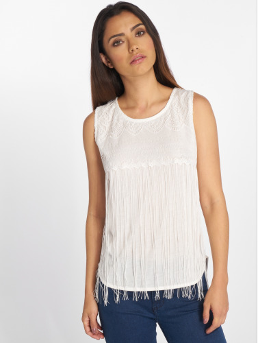 VSCT Clubwear / top Fringes in wit