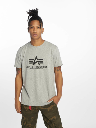 Alpha Industries / t-shirt Basic in grijs