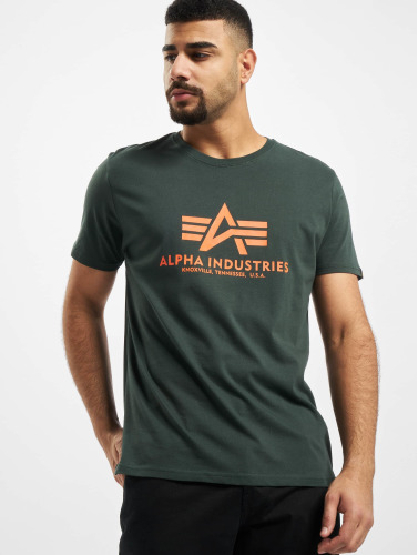 Alpha Industries / t-shirt Basic in groen