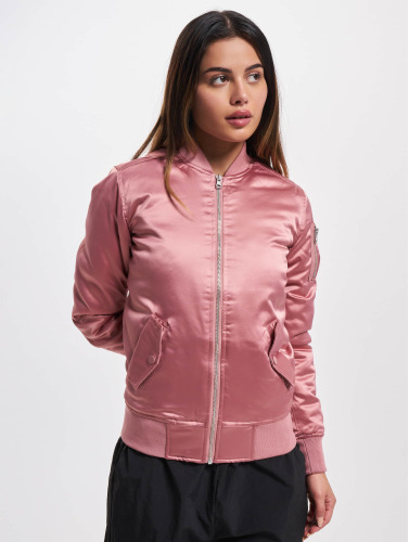 Urban Classics Bomber jacket -S- Satin Roze