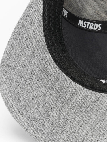 MSTRDS / snapback cap T Letter in grijs