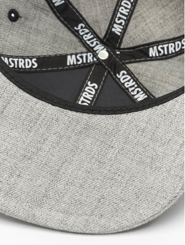 MSTRDS / snapback cap Y Letter in grijs