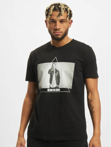 Mister Tee / t-shirt Eminem Triangle in zwart