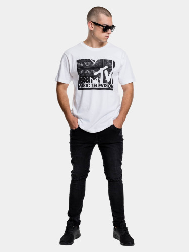 Mister Tee / t-shirt MTV I am Music in wit