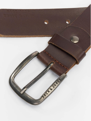 Jack & Jones / riem jjiPaul jjLeather in bruin