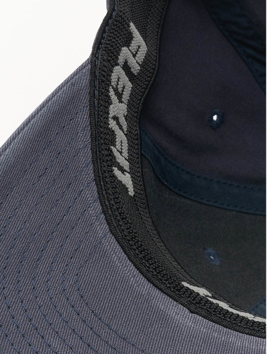 Flexfit / Flexfitted Cap Garment Washed Cotton Dat in blauw