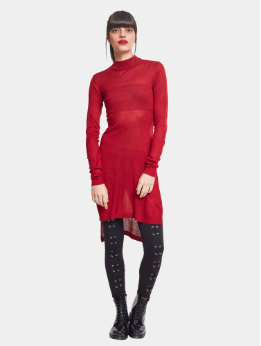 Urban Classics / trui Ladies Fine Knit Turtleneck in rood
