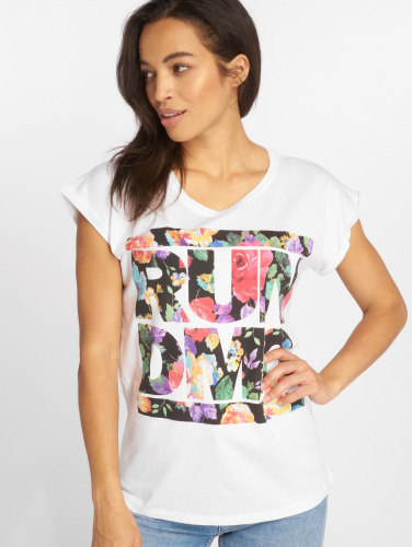Mister Tee / t-shirt Run DMC Floral in wit